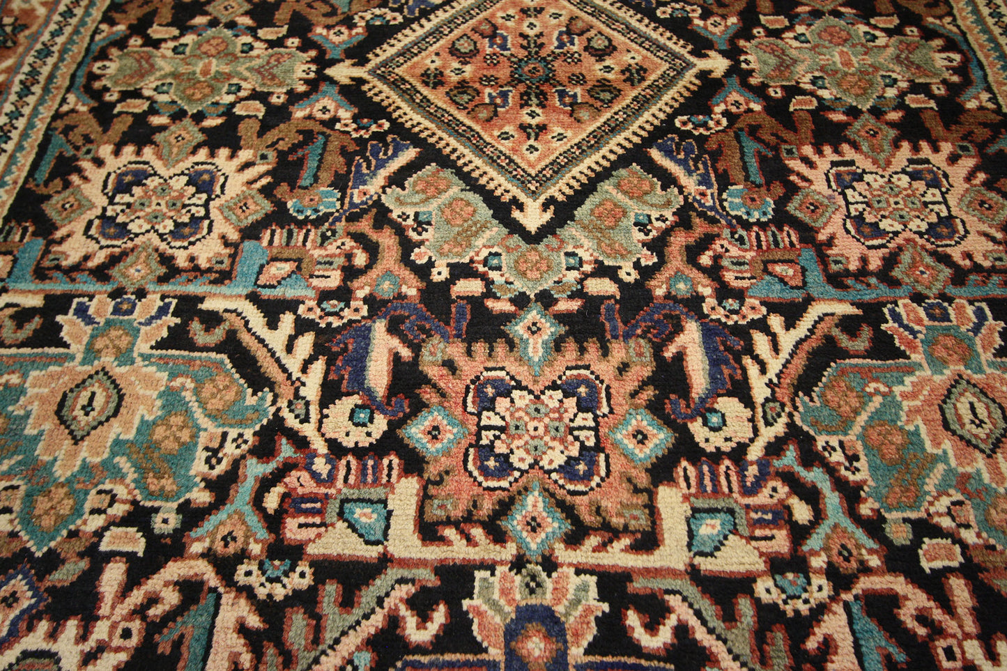 4 x 7 Vintage Persian Mahal Rug 75329