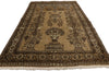 4 x 7 Vintage Persian Semnan Prayer Rug 75335