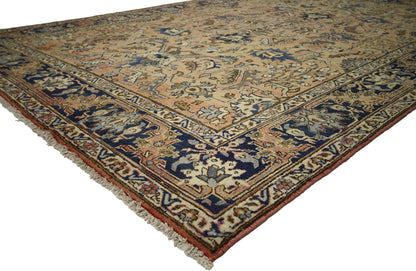 7 x 11 Vintage Tabriz Rug 75337
