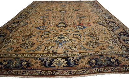 7 x 11 Vintage Tabriz Rug 75337