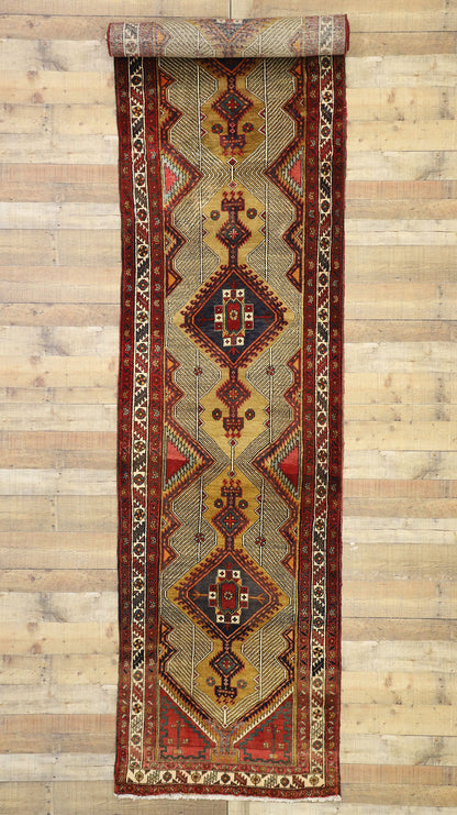3 x 15 Vintage Persian Azerbaijan Rug 75338