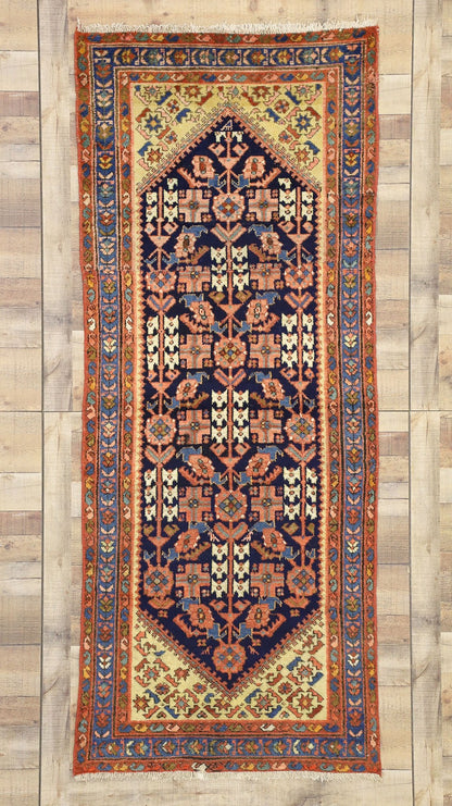 3 x 8 Antique Persian Malayer Runner 75339