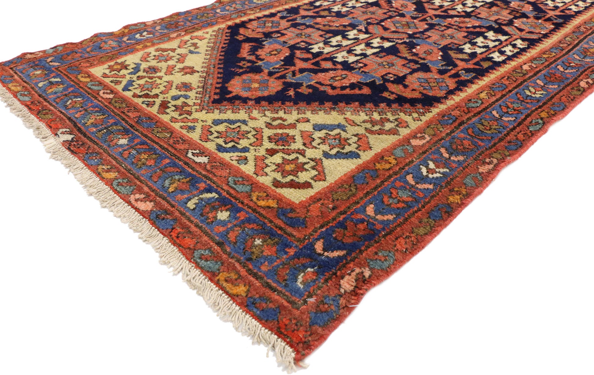 3 x 8 Antique Persian Malayer Runner 75339