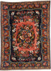 7 x 10 Vintage Persian Bibibaff Bakhtiari Rug 75358
