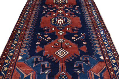 4 x 10 Antique Persian Hamadan Rug 75360