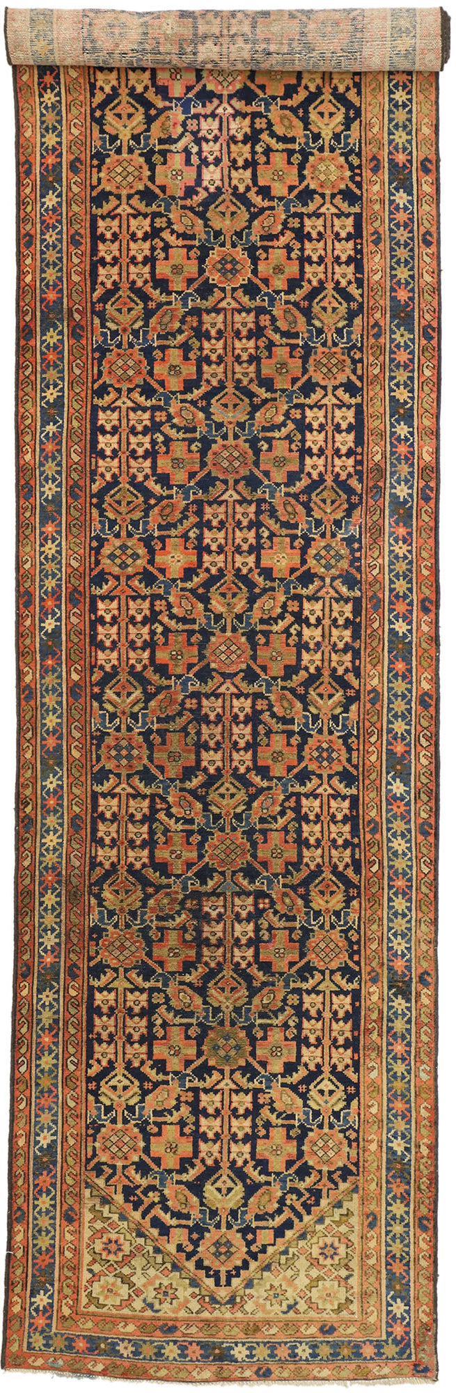 3 x 13 Antique Persian Malayer Rug 75362