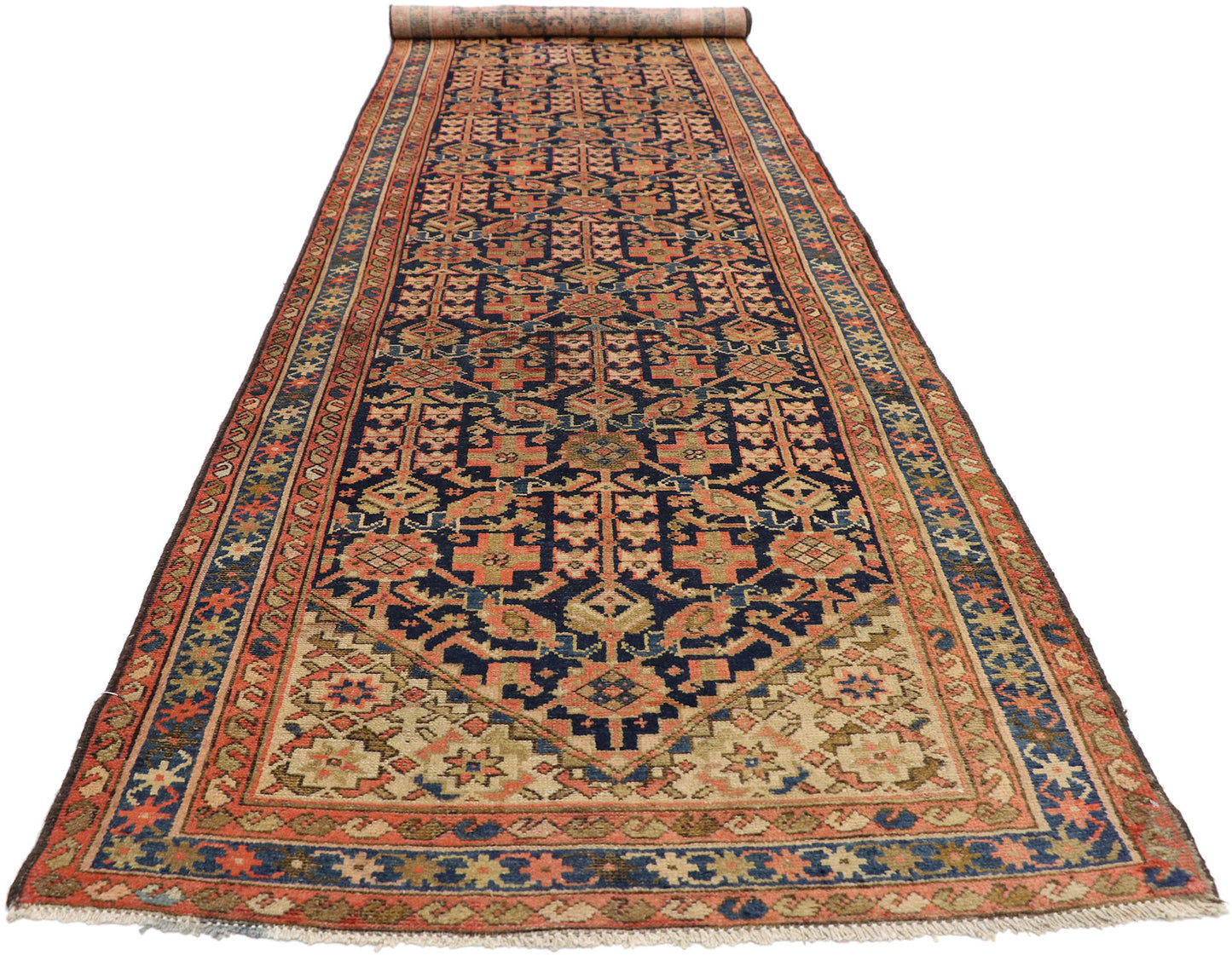 3 x 13 Antique Persian Malayer Rug 75362