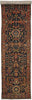 4 x 16 Vintage Persian Hamadan Rug 75363