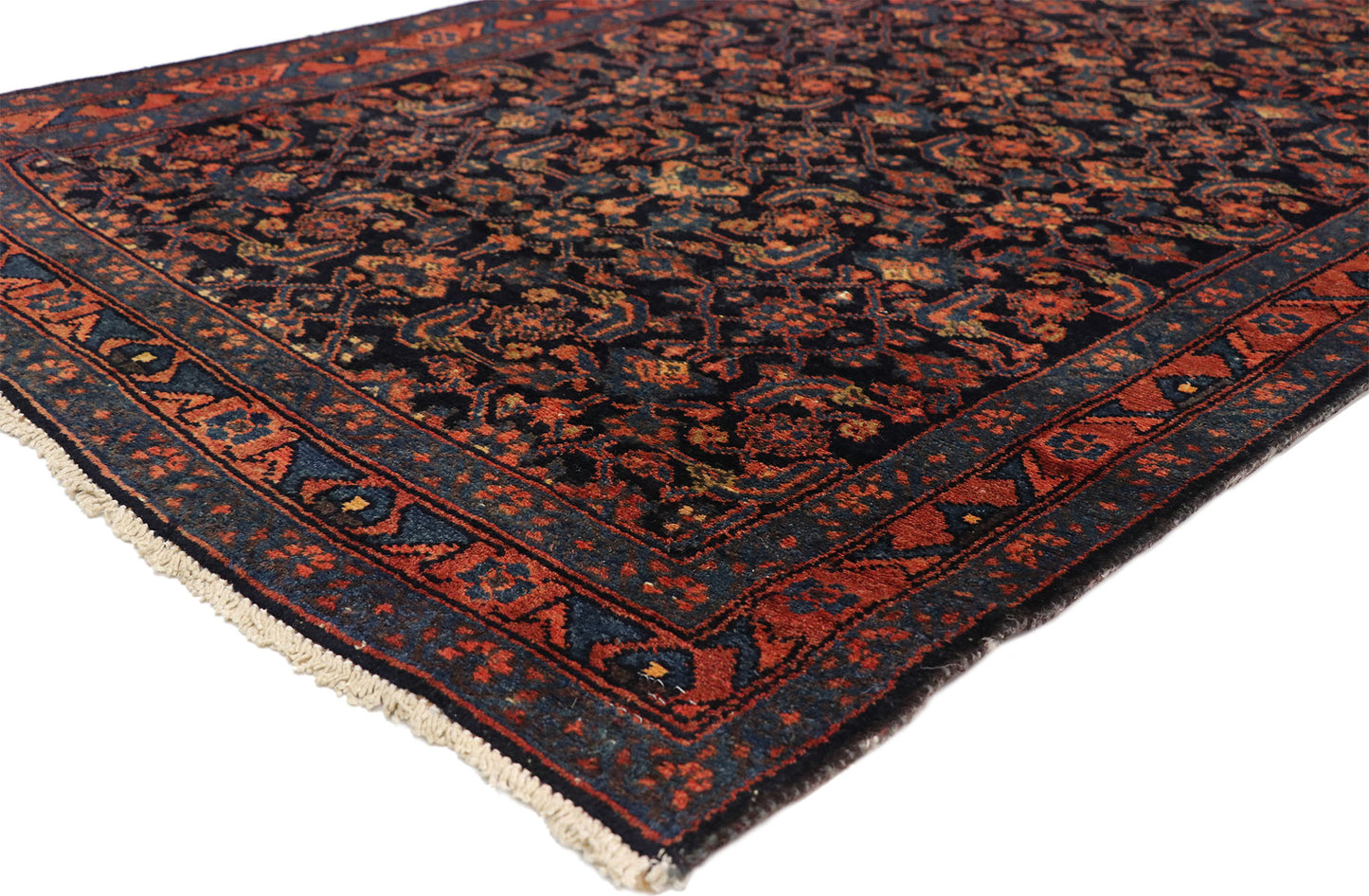 3 x 15 Antique Persian Malayer Rug 75365