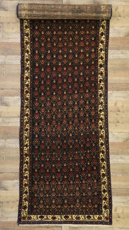 4 x 18 Antique Persian Malayer Rug 75367