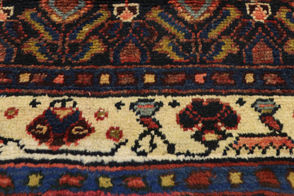 4 x 18 Antique Persian Malayer Rug 75367