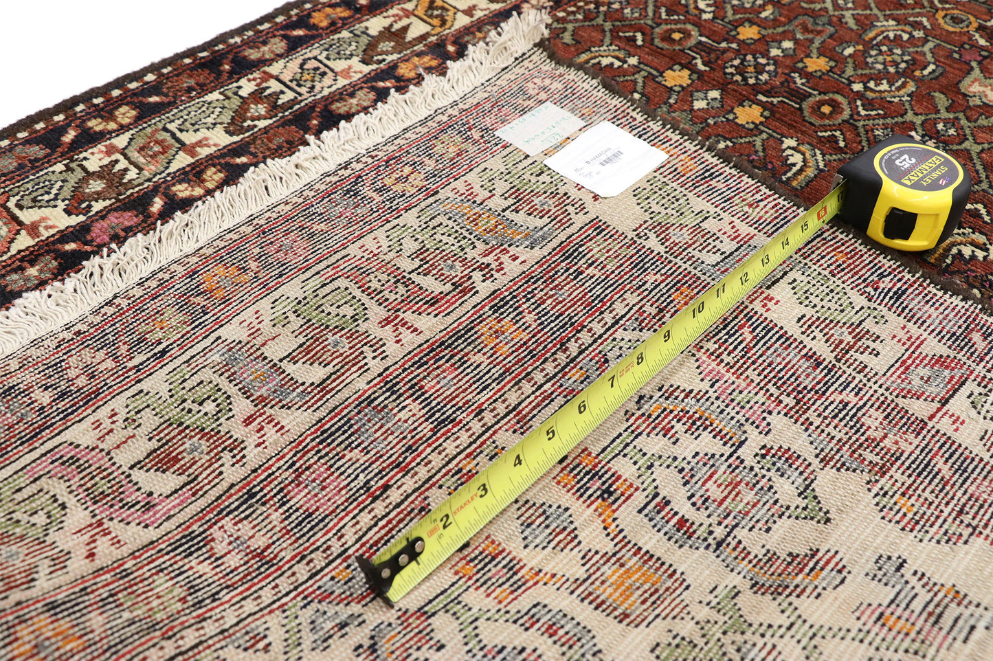 3 x 13 Vintage Hamadan Rug 75379