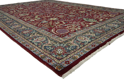 7 x 10 Vintage Persian Tabriz Rug 75511