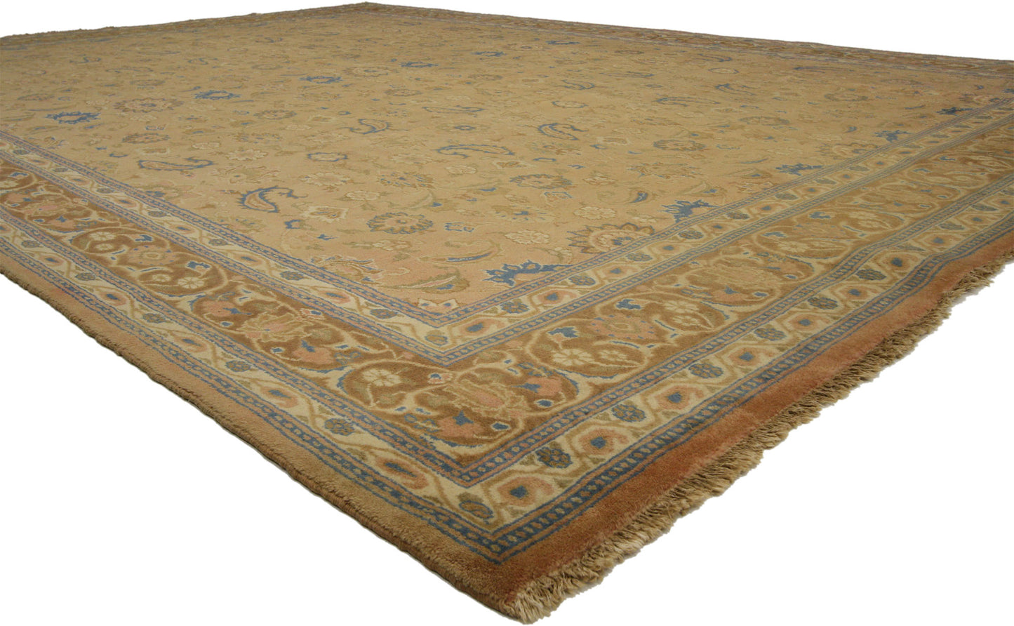 10 x 14 Vintage Persian Mashhad Rug 75530