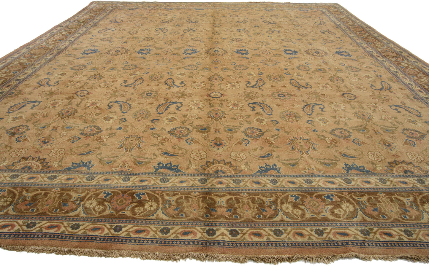 10 x 14 Vintage Persian Mashhad Rug 75530