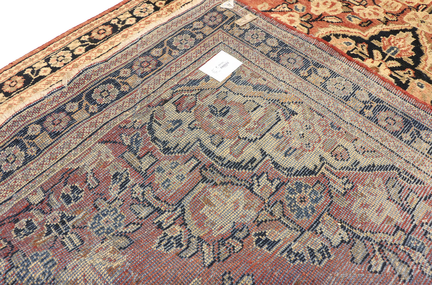 4 x 7 Vintage Persian Mahal Rug 75536