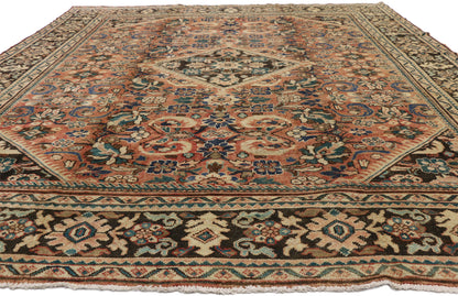 10 x 13 Vintage Mahal Rug 75539