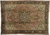 7 x 10 Vintage Persian Heriz Rug 75554
