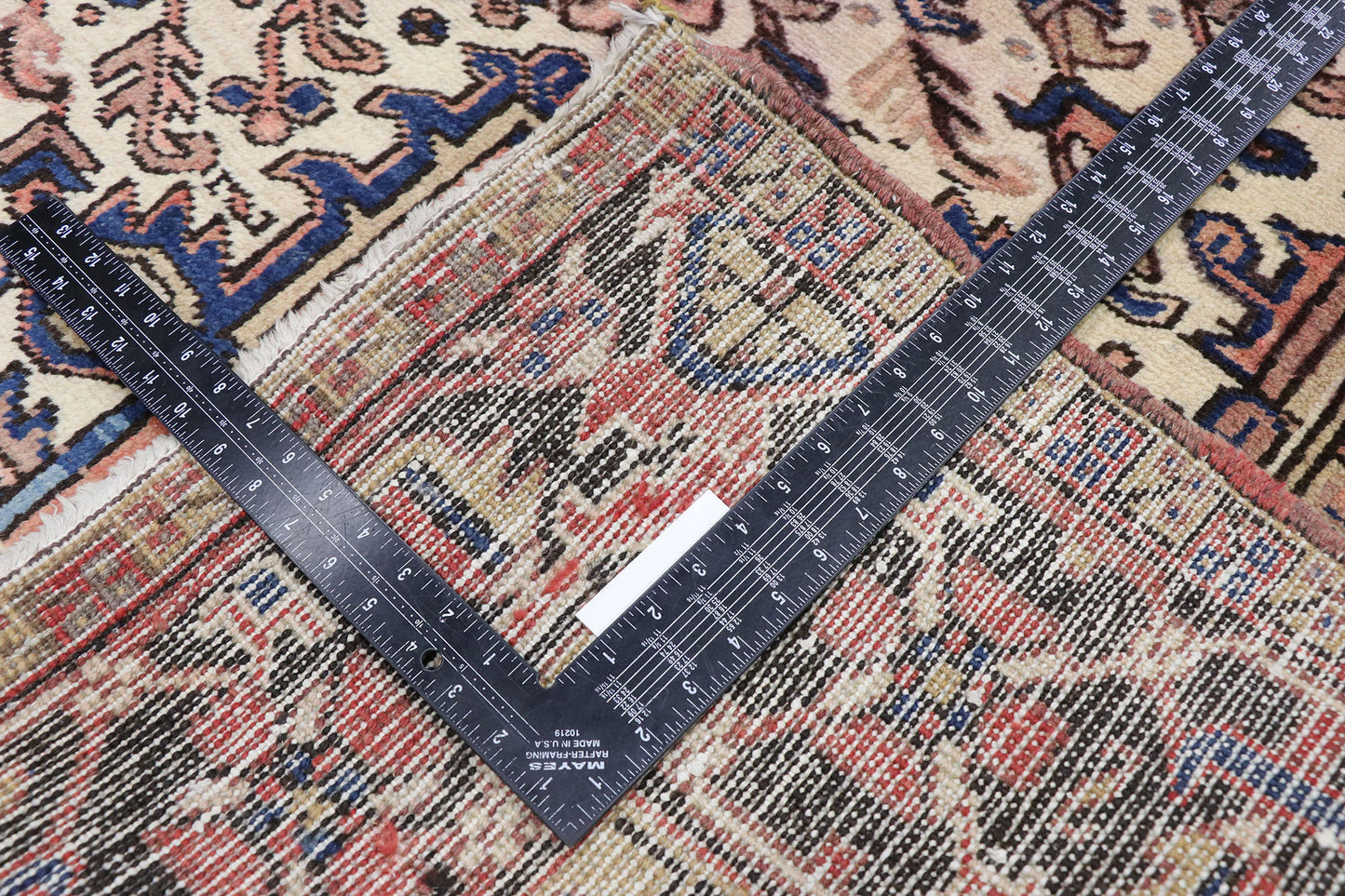 8 x 11 Vintage Persian Heriz Rug 75555