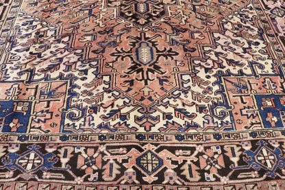 8 x 11 Vintage Persian Heriz Rug 75555