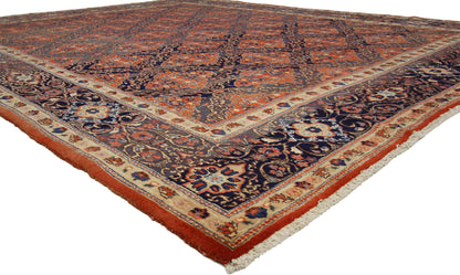 10 x 13 Vintage Persian Mashhad Rug 75579