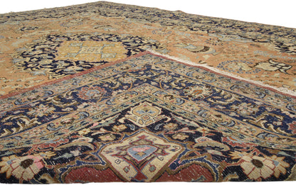 8 x 11 Vintage Mashad Rug 75584