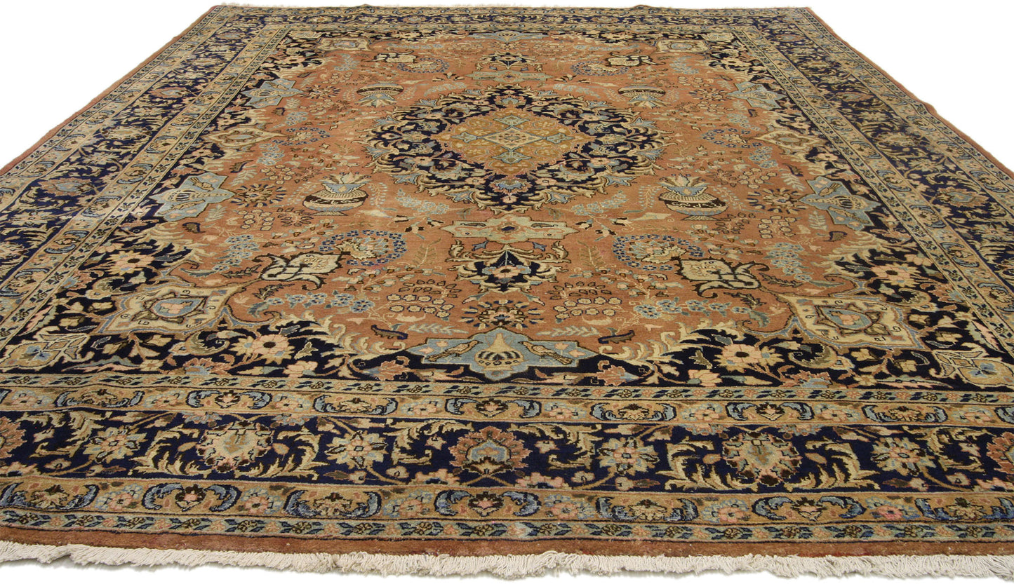 8 x 11 Vintage Mashad Rug 75584