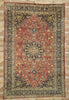 10 x 15 Vintage Persian Mashhad Rug 75597