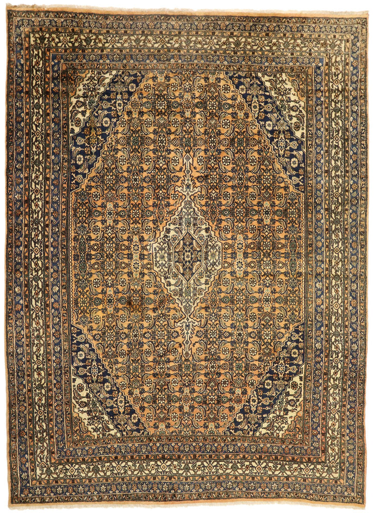 11 x 14 Vintage Persian Hamadan Rug 75601