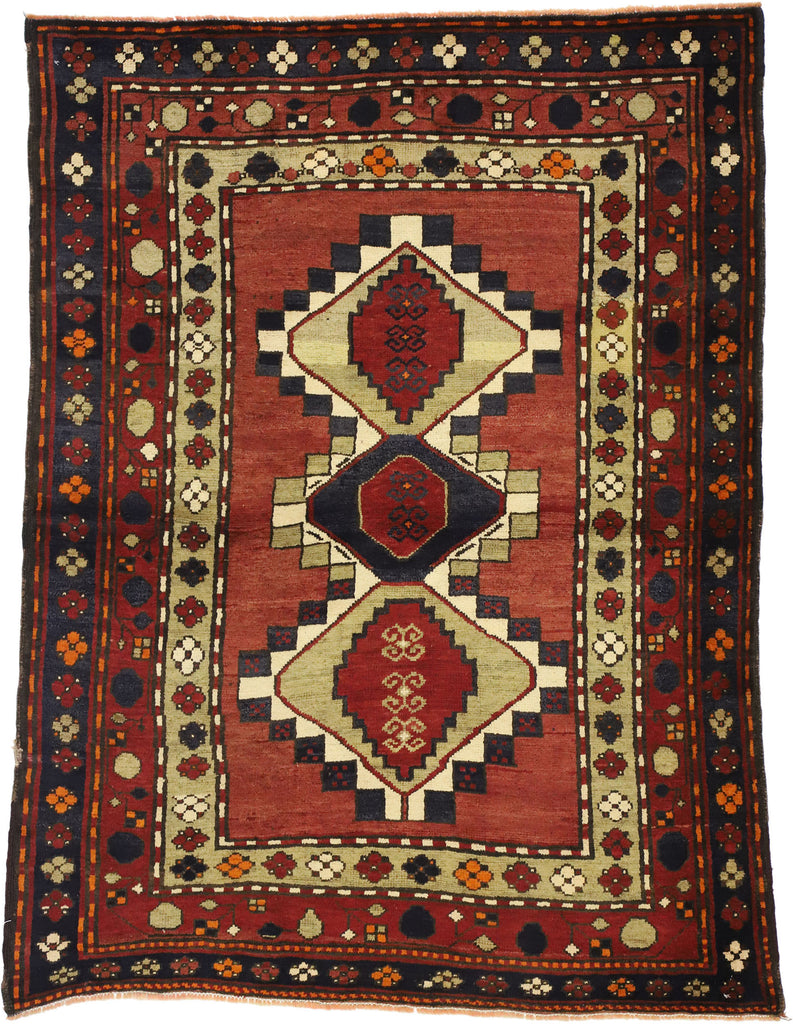 5 x 6 Vintage Persian Azerbaijan Rug 75646