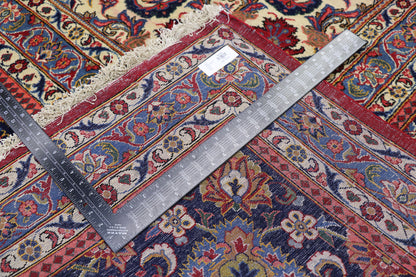 15 x 23 Antique Persian Kashan Rug 75650
