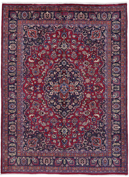 8 x 11 Vintage Persian Mashhad Rug 75669