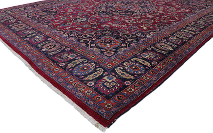 8 x 11 Vintage Persian Mashhad Rug 75669
