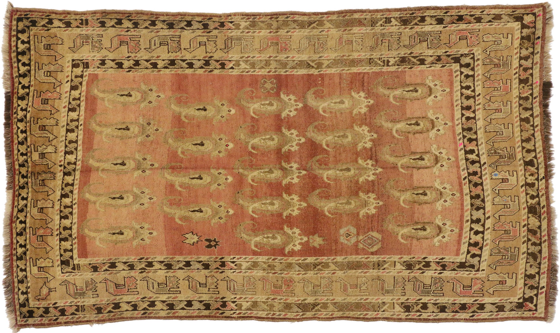 5 x 8 Vintage Shiraz Rug 75717