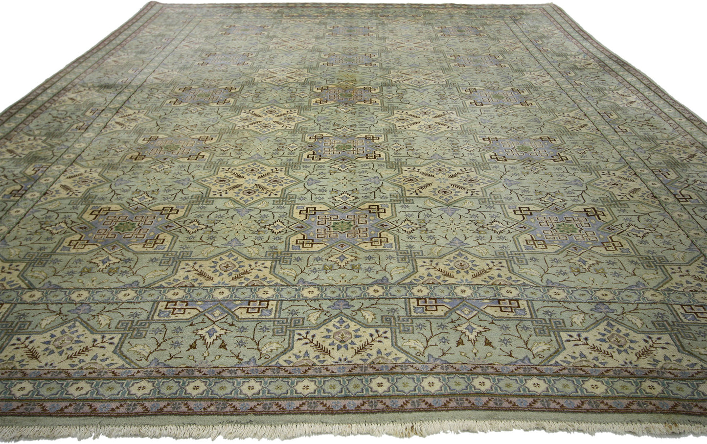 9 x 11 Vintage Isfahan Rug 75731