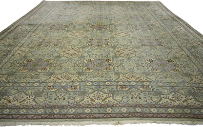 9 x 11 Vintage Isfahan Rug 75731