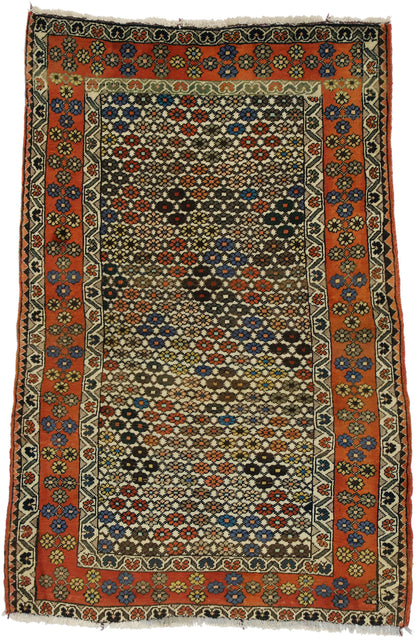 3 x 5 Vintage Persian Afshar Rug 75750