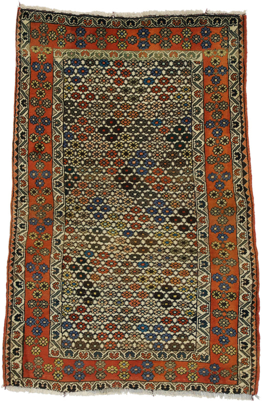 3 x 5 Vintage Persian Afshar Rug 75750