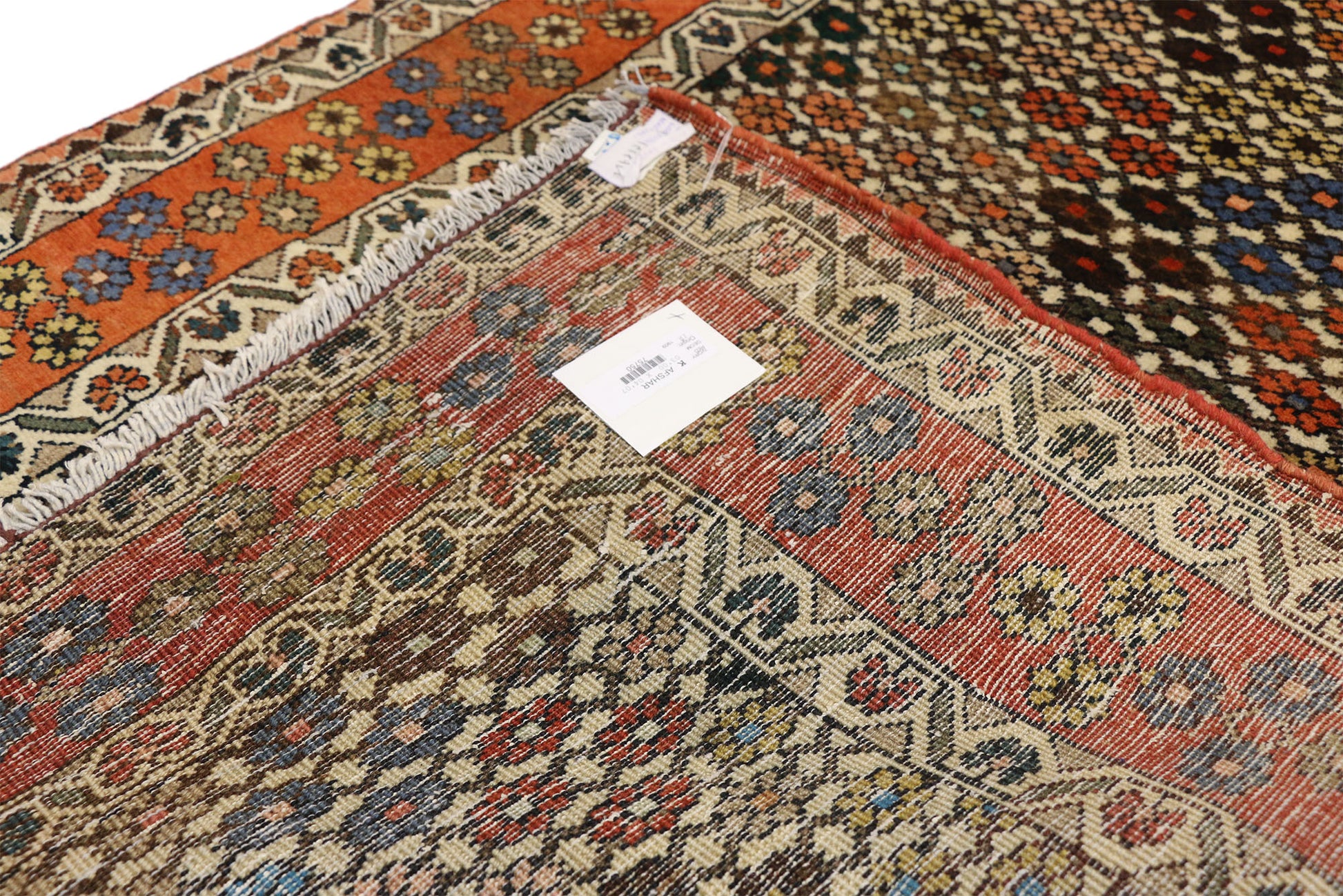 3 x 5 Vintage Persian Afshar Rug 75750