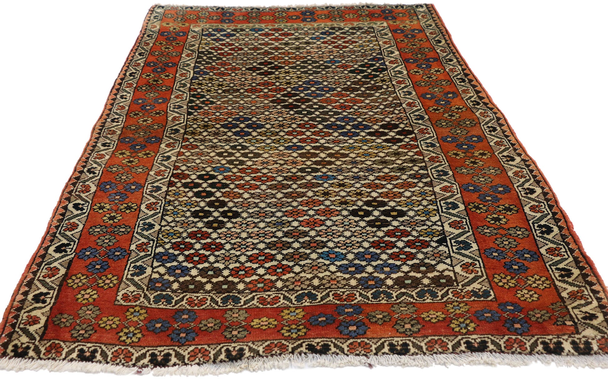3 x 5 Vintage Persian Afshar Rug 75750