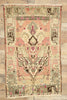 3 x 4 Vintage Persian Bakhtiari Rug 75751