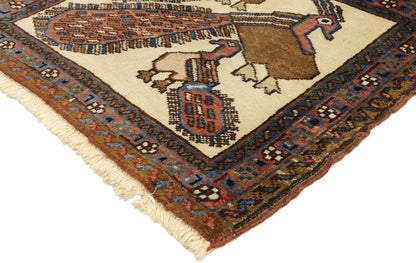2 x 2 Vintage Persian Heriz Rug 75761
