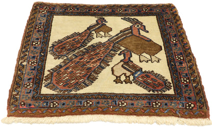 2 x 2 Vintage Persian Heriz Rug 75761