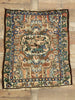 3 x 3 Vintage Persian Bakhtiari Rug 75762