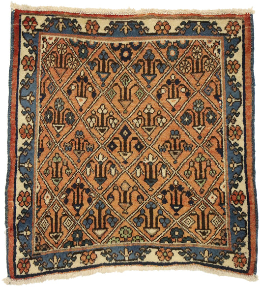 2 x 2 Vintage Tabriz Rug 75763