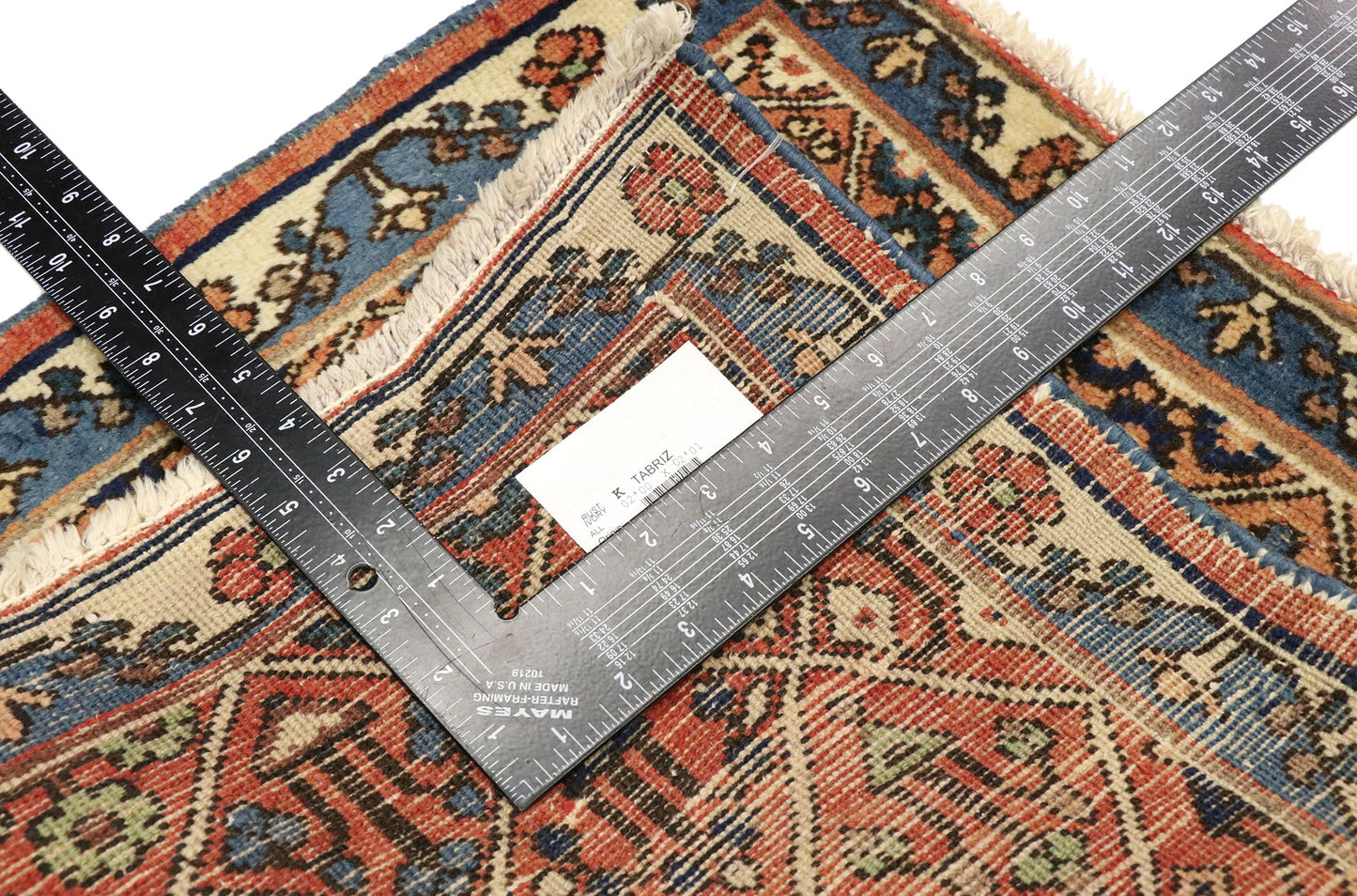 2 x 2 Vintage Tabriz Rug 75763