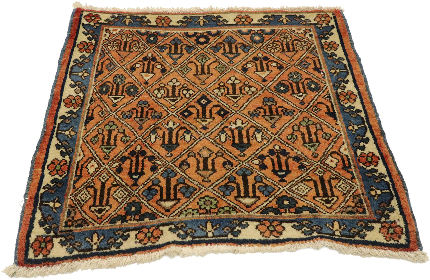 2 x 2 Vintage Tabriz Rug 75763