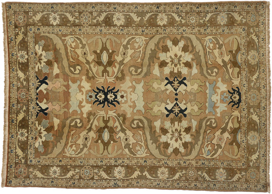 7 x 10 Vintage Heriz Rug 75778