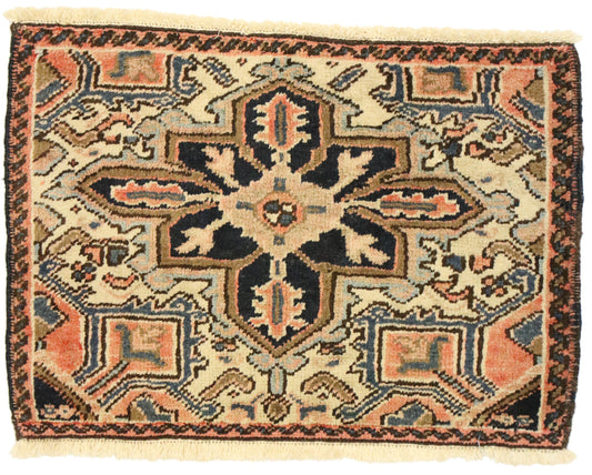 2 x 2 Vintage Persian Heriz Rug 75805