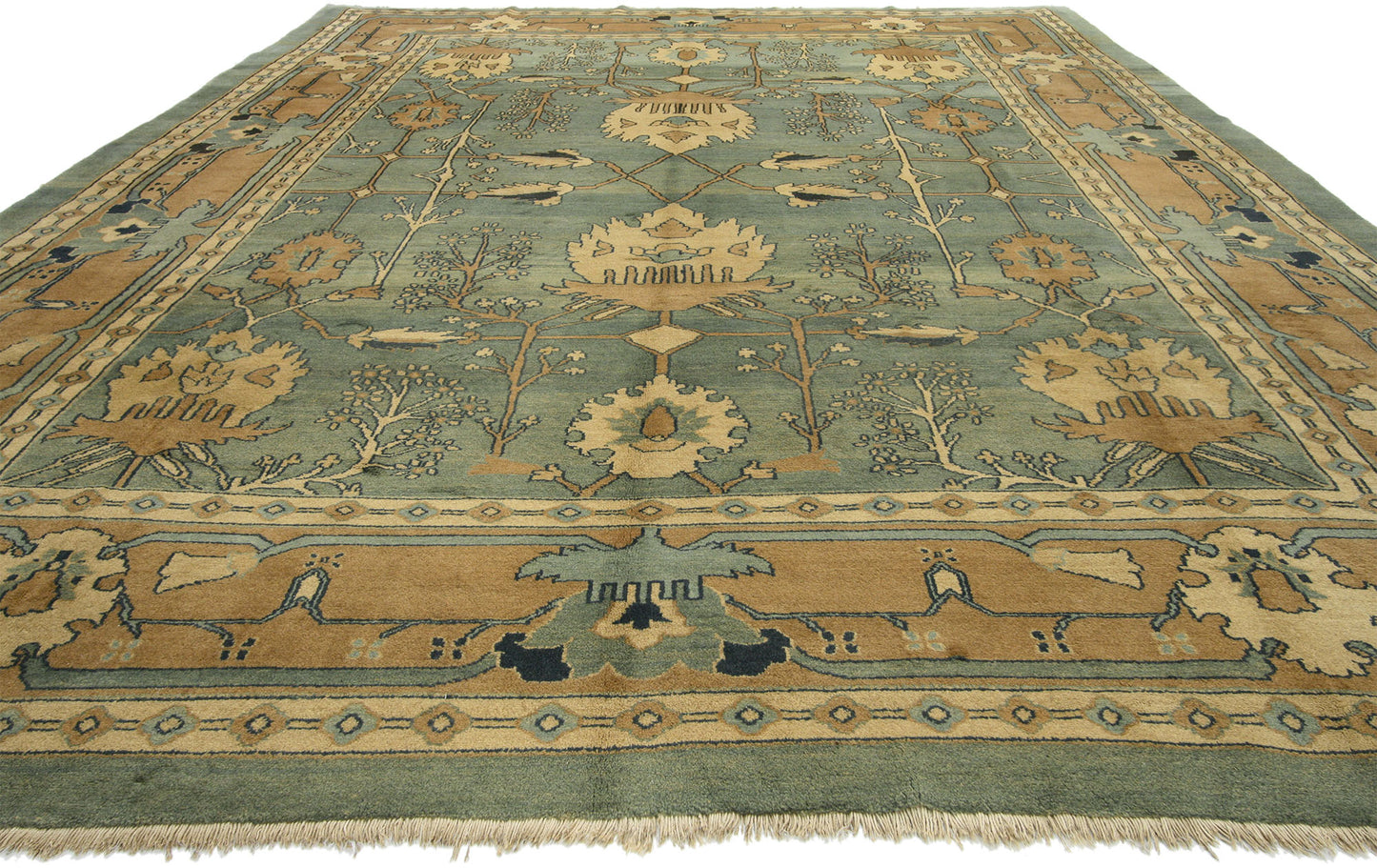 10 x 12 Vintage Mahal Rug 75829